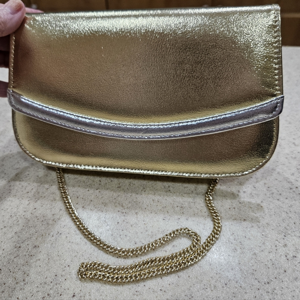 WALBORG Gold Clutch
